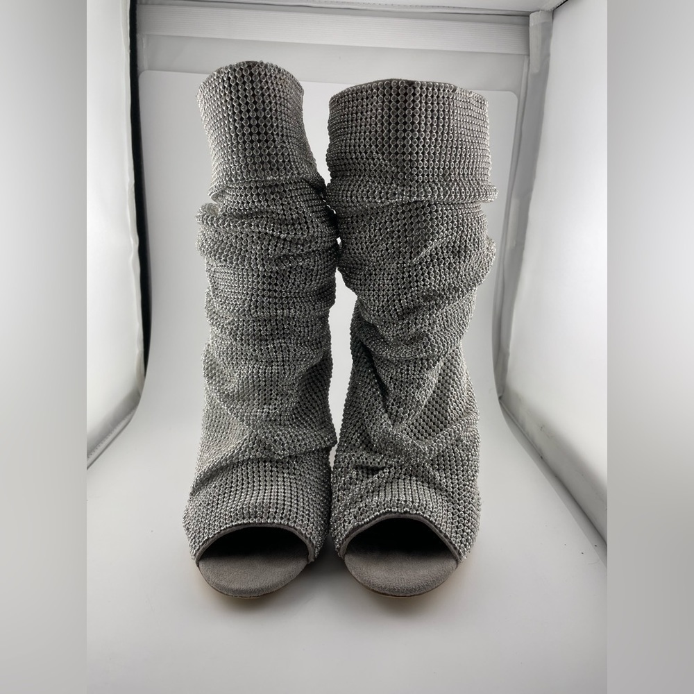 VIGO FIORE KING HIGH HEEL SPARKLING BOOTIES 8​​​​​​​​​​​​​​​​ - Picture 7 of 13